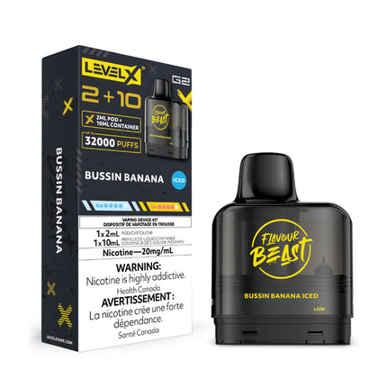 level-x-flavour-beast-bussin-banana-iced-vape-pod-20mg-maple-ridge-langley-vape-shop-hootz