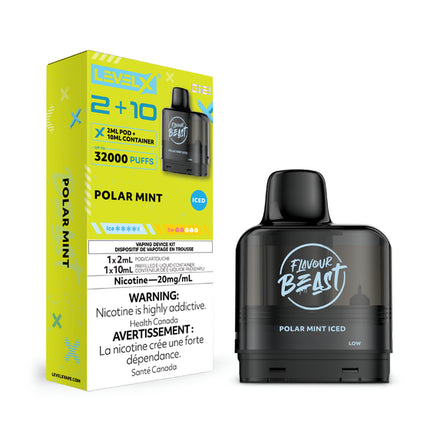 level-x-flavour-beast-polar-mint-iced-vape-pod-20mg-maple-ridge-langley-vape-shop-hootz