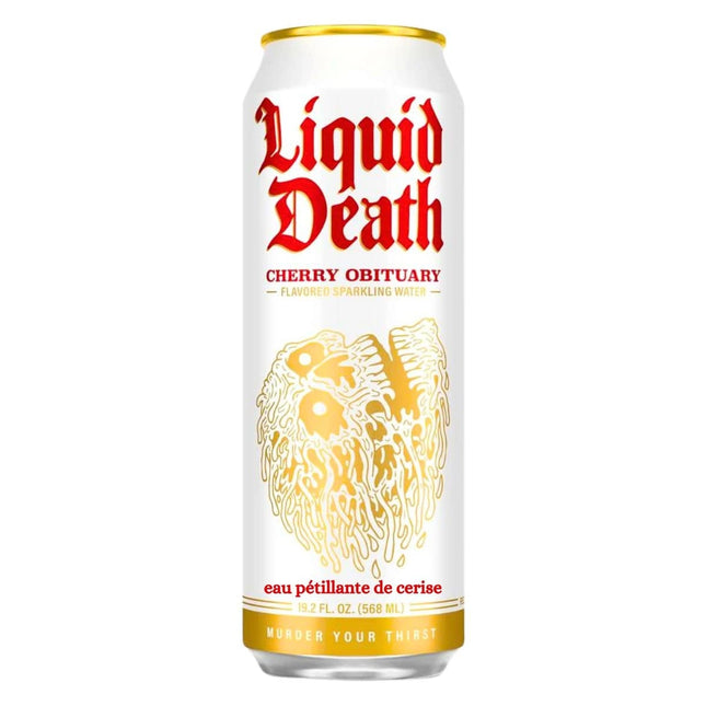 liquid-death-cherry-obituary-sparkling-water-exotic-premium-drink-vape-shop-maple-ridge-langley-hootz