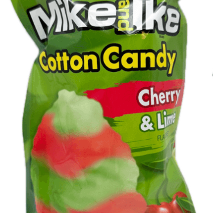 Mike & Ike Cherry Lime Cotton Candy 85g - Hootz