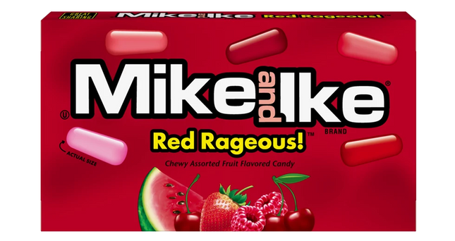 Mike and Ike Red Rageous 120g