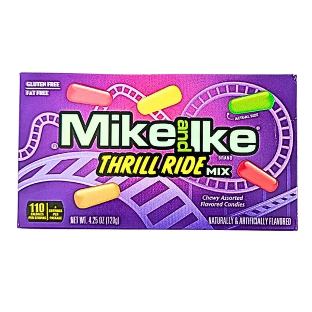 Mike and Ike Thrill Ride Mix Candy 120g