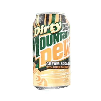 Mountain Dew Dirty Cream Soda Zero Sugar 355ml