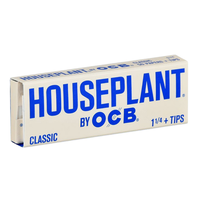 OCB Houseplant Classic 1.25" Rolling Paper + Tips