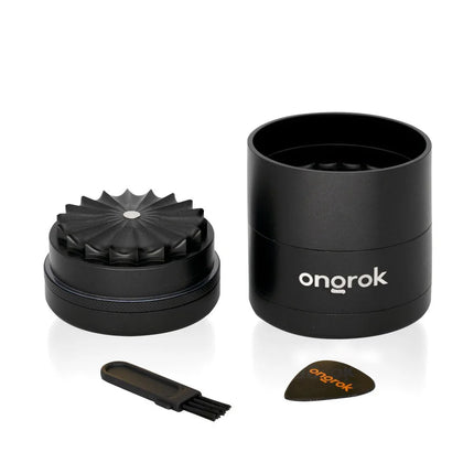 Ongrok Black Toothless 5-Piece Grinder