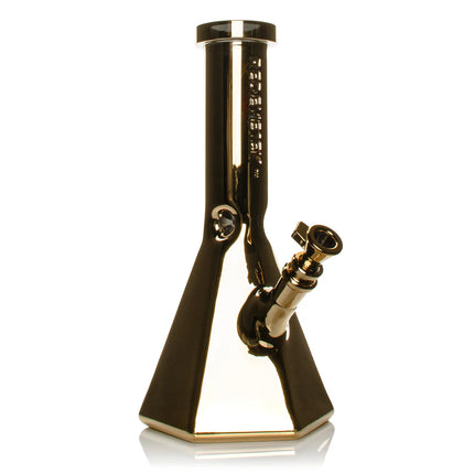 red-eye-tek-12-inch-gold-hexagon-14mm-beaker-bong-bubbler-water-pipe-weed-smoking-accessory-maple-ridge-langley-smoke-vape-shop-hootz