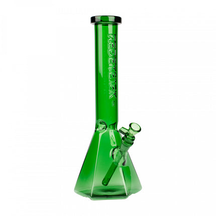 red-eye-tek-15-green-hextatic-tube-embossed-logo-beaker-bong-weed-smoking-accessory-maple-ridge-langley-vape-smoke-shop-hootz