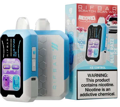 rifbar-blue-razz-ice-40k-puffs-ice-nic-control-disposable-intense-20mg-50mg-salt-nic-high-nicotine-maple-ridge-langley-vape-shop-hootz