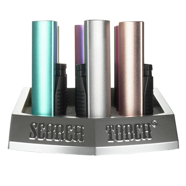 Scorch Torch Triangular Satin Finish Torch - Hootz