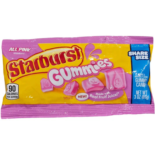 Starburst Gummies All Pink 85g