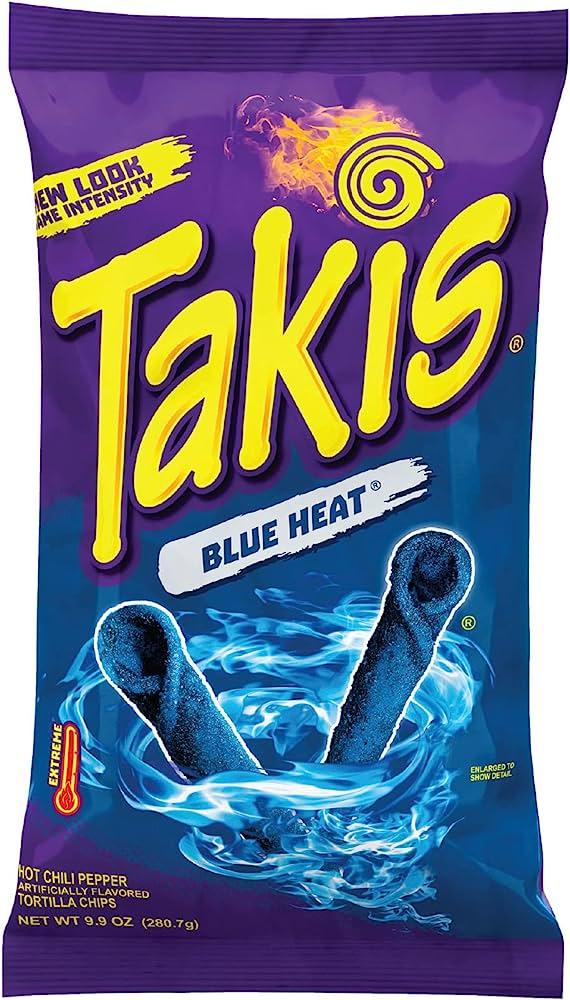 Takis Blue Heat Chips 280g - Hootz