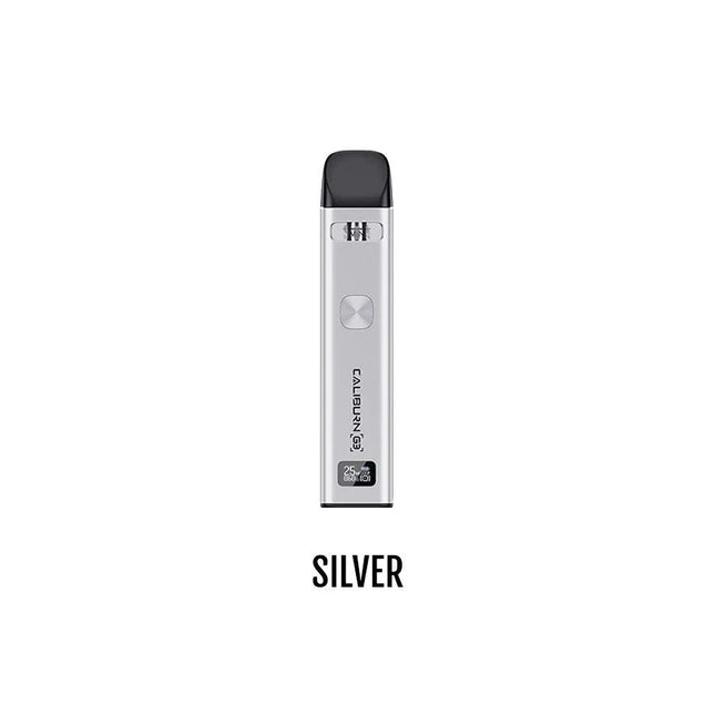 uwell-caliburn-g3-vape-pod-kit-silver-maple-ridge-langley-smoke-vape-shop-hootz