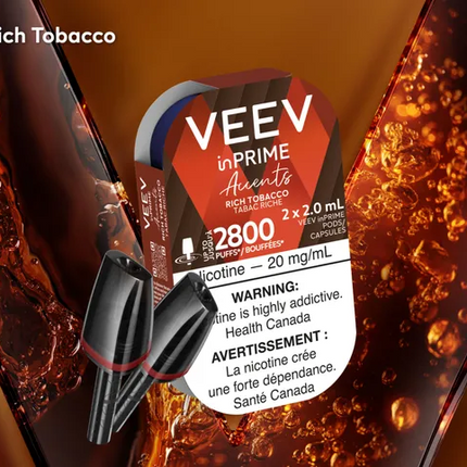 VEEV inPrime Pods - Rich Tobacco 20mg