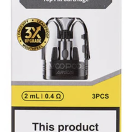 Voopoo Argus Replacement Pods 0.4 Ohm