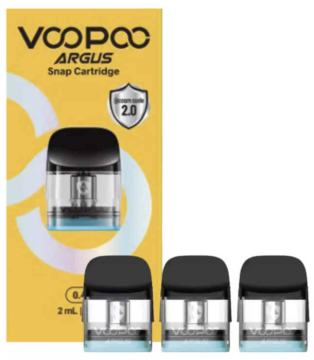 Voopoo Argus Snap Replacement Pods 0.4 Ohm (Top Fill)