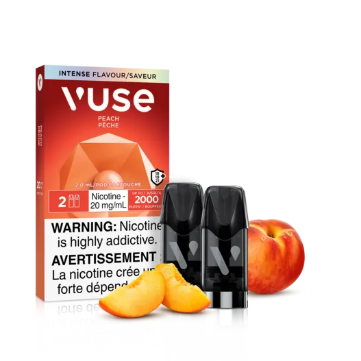 VUSE Pods - Peach 20mg Hootz VUSE Pods - Peach 20mg Hootz