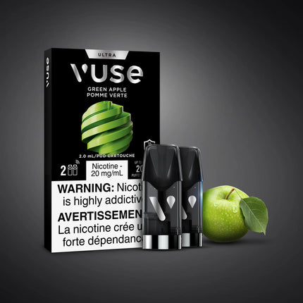 vuse-ultra-vape-pod-green-apple-20mg-smooth-less-sweet-maple-ridge-langley-vape-shop-hootz