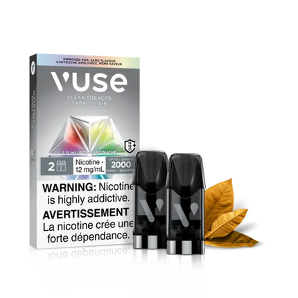 VUSE Pods - Clear Tobacco 12mg