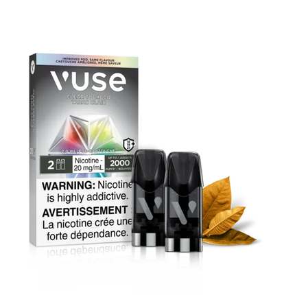 VUSE Pods - Clear Tobacco 20mg