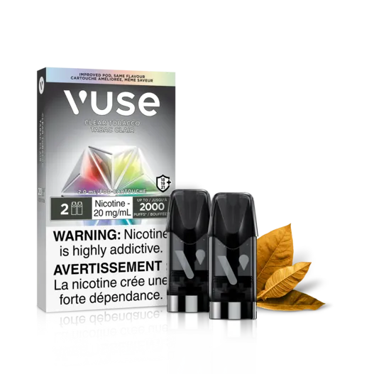 VUSE Pods - Clear Tobacco 20mg