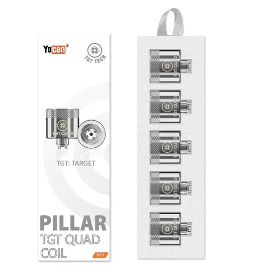 Yocan Pillar Replacement TGT Quad Coils - Hootz