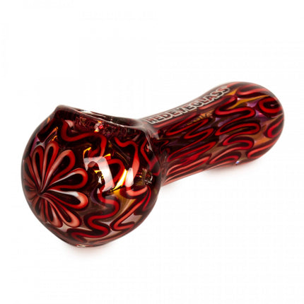 Red Eye Glass 4" Electric Inside-Out Pipe - Hootz
