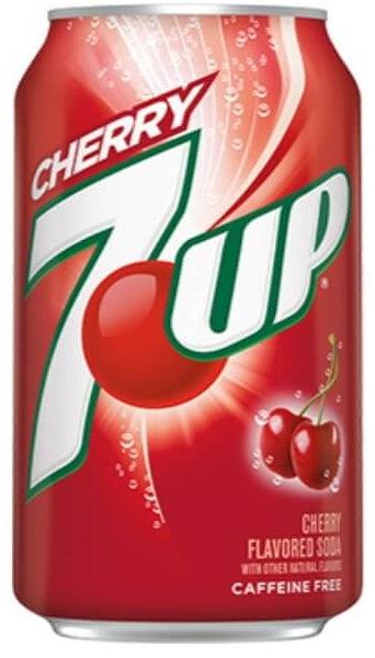 7up cans - 355ml cherry