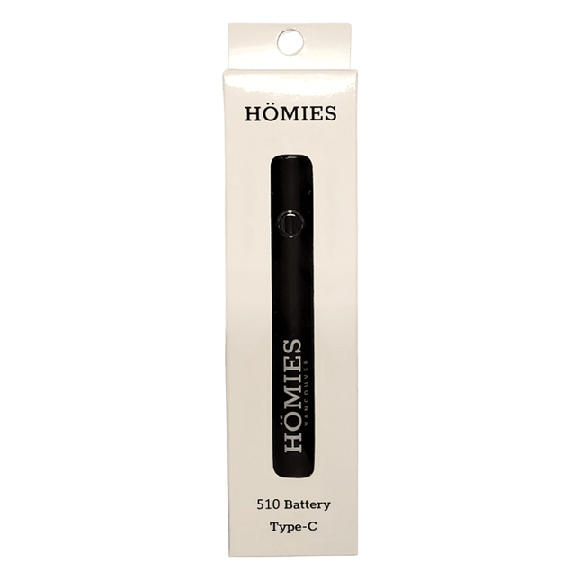 Homies-Type-C-510-Thread-dry-herb-vaporizer-electrical-cartridge-battery-vape-shop-maple-ridge-langley-hootz