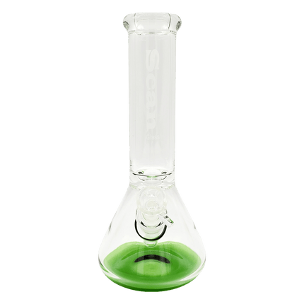 scan 11" colored beaker bong green