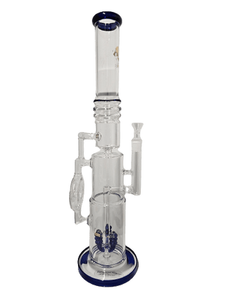 Diamond Glass 19" Big Recycler Bong - Hootz