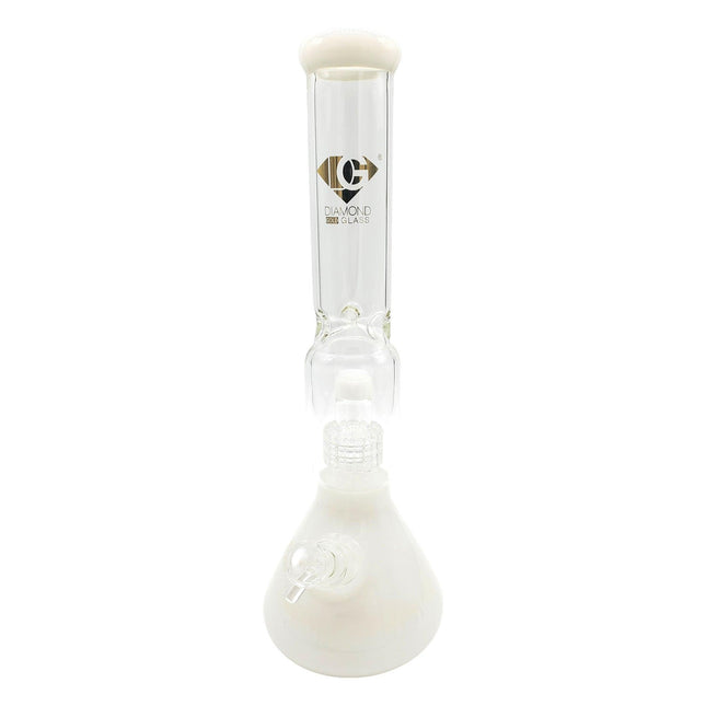 Diamond Glass 16" Matrix Beaker Bong - Hootz