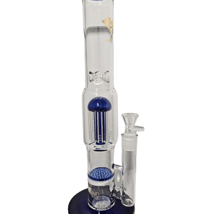 Diamond Glass 16" Tree Honeycomb Bong - Hootz