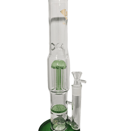 Diamond Glass 16" Tree Honeycomb Bong - Hootz