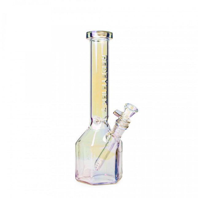 Red-Eye-tek-11-rainbow-metallic-hexagonal-beaker-bong-pipe-weed-smoking-accessory-maple-ridge-langley-vape-smoke-shop-hootz