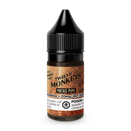 Twelve-Monkeys-Salt-patas-pipe-salt-nic-vape-juice-10mg-20mg-high-nicotine-maple-ridge-langley-vape-shop-hootz