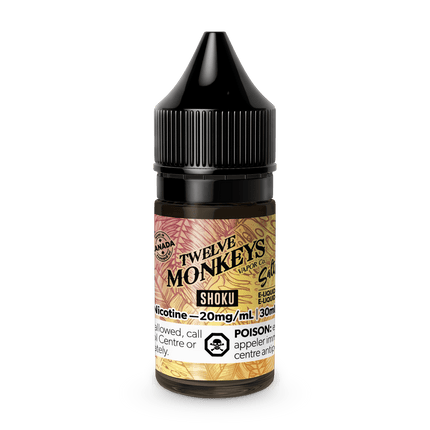 Twelve-Monkeys-Salt-shoku-salt-nic-vape-juice-10mg-20mg-high-nicotine-maple-ridge-langley-vape-shop-hootz