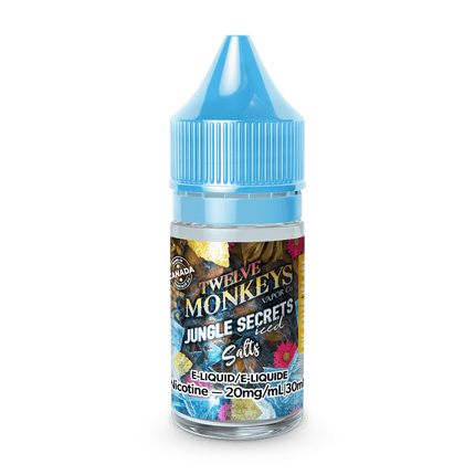 Twelve-Monkeys-ice-age-Salt-jungle-secrets-nic-vape-juice-10mg-20mg-high-nicotine-maple-ridge-langley-vape-shop-hootz