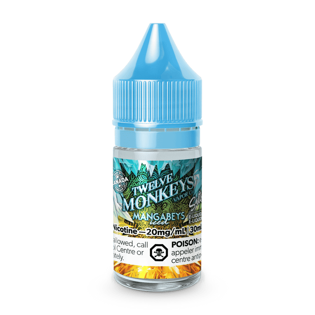Twelve-Monkeys-ice-age-Salt-mangabeys-nic-vape-juice-10mg-20mg-high-nicotine-maple-ridge-langley-vape-shop-hootz