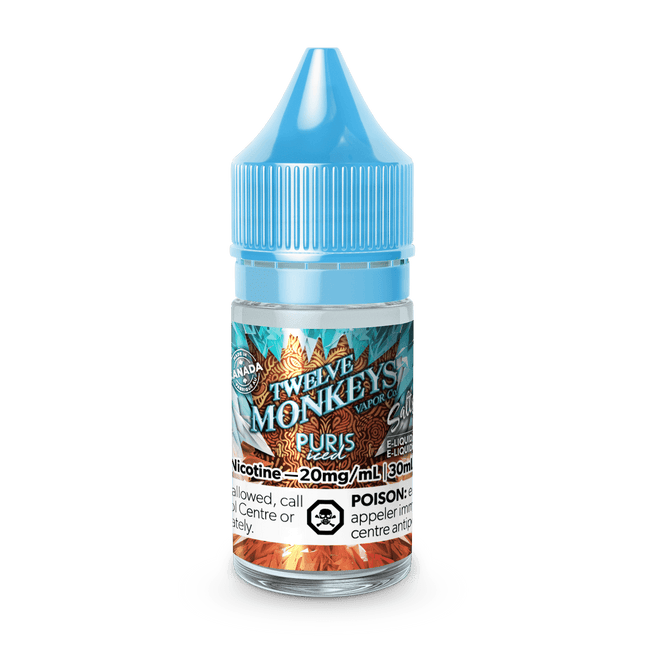 Twelve-Monkeys-ice-age-Salt-puris-nic-vape-juice-10mg-20mg-high-nicotine-maple-ridge-langley-vape-shop-hootz