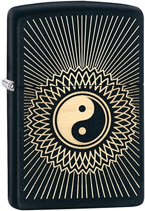 Zippo-Premium-Lighters-black-yin-yang-gift-idea-novelty-items-maple-ridge-langley-hootz