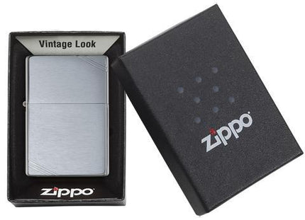 Zippo-Premium-Lighters-brushed-vintage-gift-idea-novelty-items-maple-ridge-langley-hootz