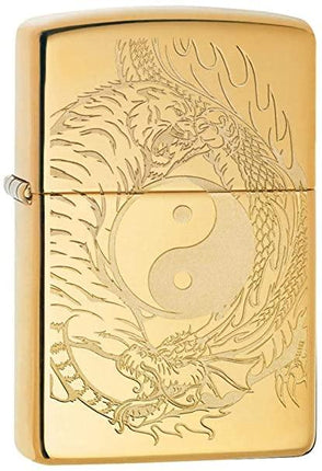 Zippo-Premium-Lighters-gold-tiger-dragon-gift-idea-novelty-items-maple-ridge-langley-hootz