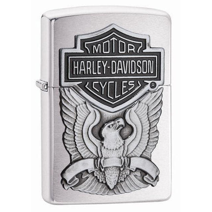 Zippo-Premium-Lighters-silver-harley-davidson-gift-idea-novelty-items-maple-ridge-langley-hootz