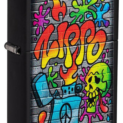 Zippo-Premium-Lighters-skull-graffiti-gift-idea-novelty-items-maple-ridge-langley-hootz