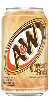 a&w cans - 355ml cream soda