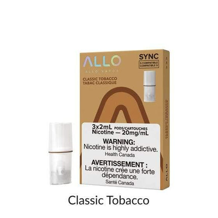 allo sync pods - classic tobacco