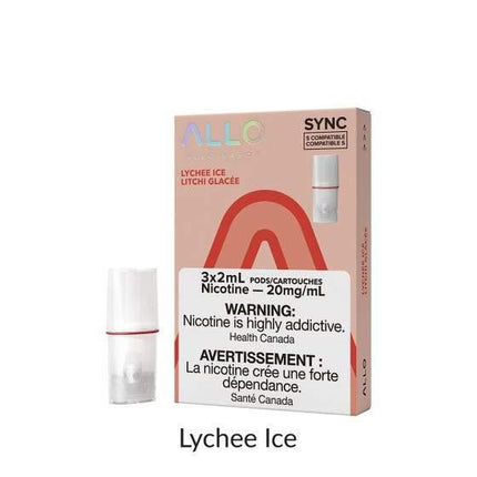allo sync pods - lychee ice