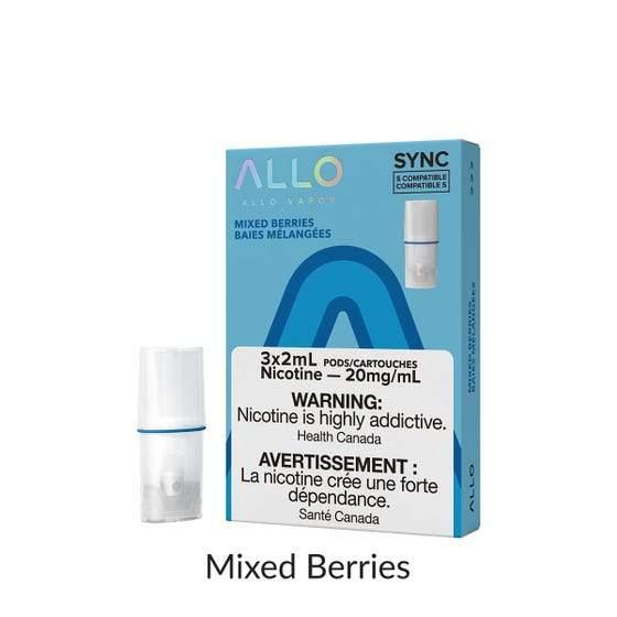 allo sync pods - mixed berries