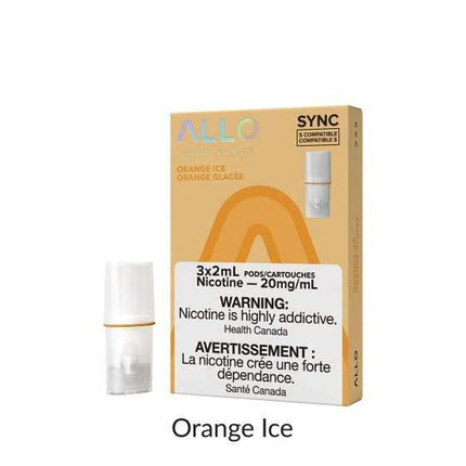 allo sync pods - orange ice