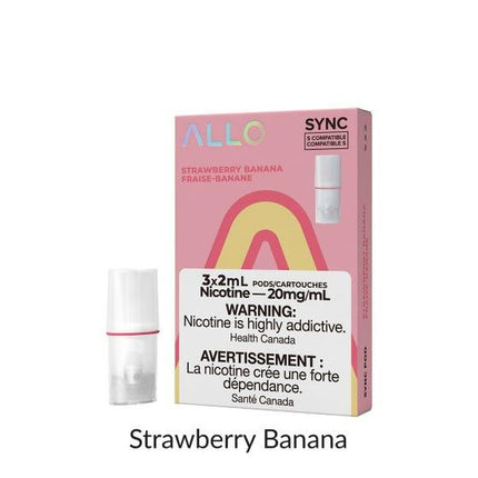 allo sync pods - strawberry banana